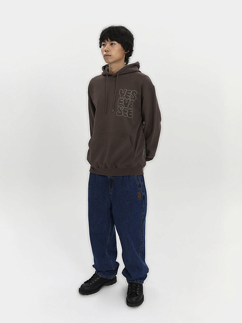 Худи C-LOGO (размер XL, цвет Темно-коричневый)