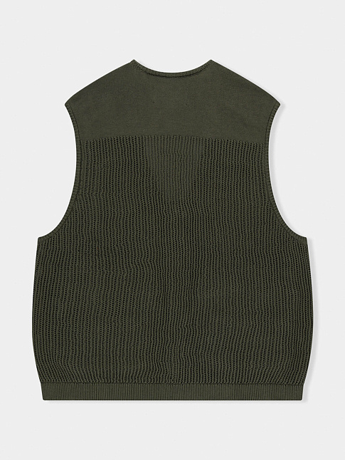 Жилет KNITTED UTILITY (размер XL, цвет Хаки)