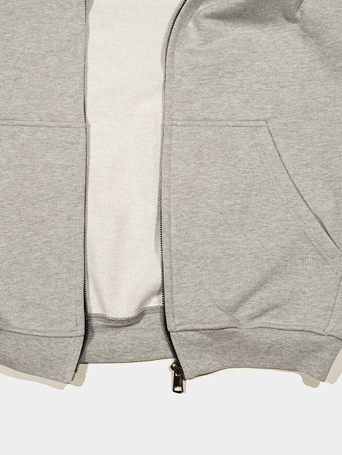 Худи LARRY ZIP (размер L, цвет Серый)