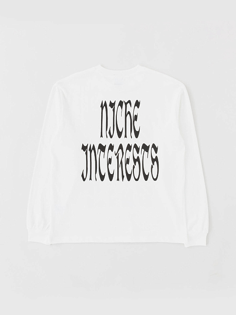 Лонгслив NICHE (размер XXL, цвет Белый)