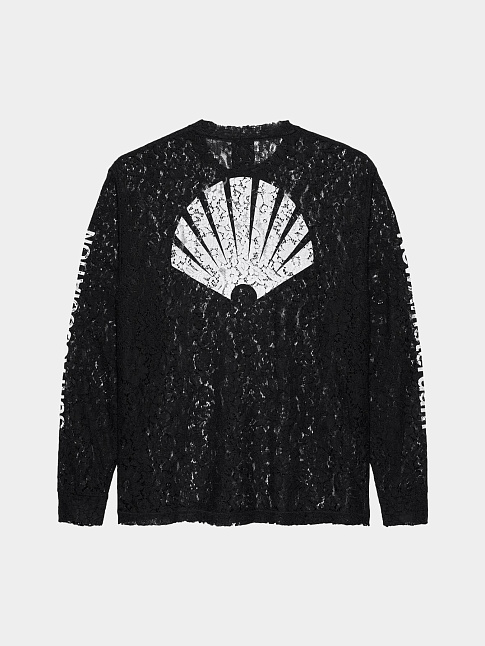 Лонгслив LACE LOGO (размер XL, цвет Черный)