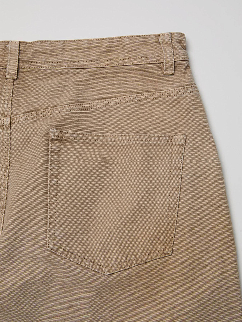 Шорты OVER DYED BERMUDA DOUBLE KNEE (размер M, цвет Бежевый)