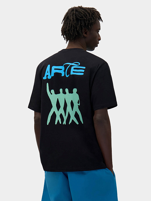 Футболка BACK LOGO PEOPLE (размер XXL, цвет Черный)