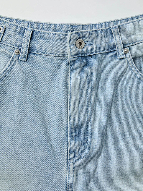 Шорты PAINTED WASHED BERMUDA (размер M, цвет Голубой)