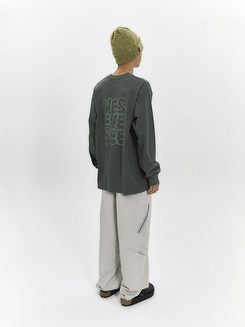 Лонгслив C-LOGO (размер XL, цвет Хаки)