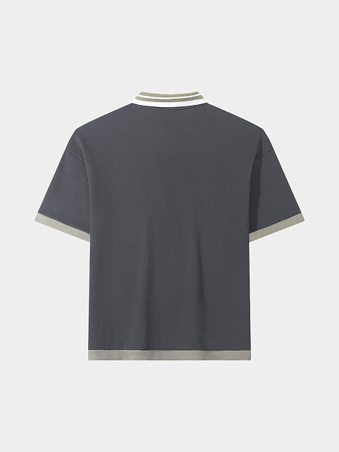 Рубашка поло (размер XL, цвет Серый)