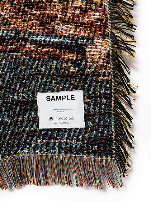 Плед Breechka Magazine x SAMPLE 170x130 (размер one size, цвет Разноцветный)