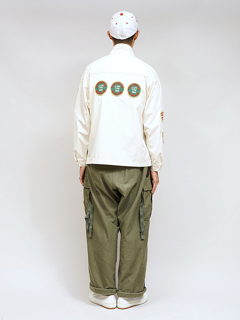 Куртка CAPSLEEVE WAPPEN PIN OX (размер 50, цвет Бежевый)