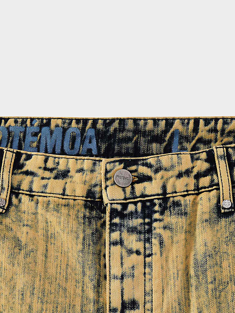 Джинсы RACE (размер XL, цвет Желтый)