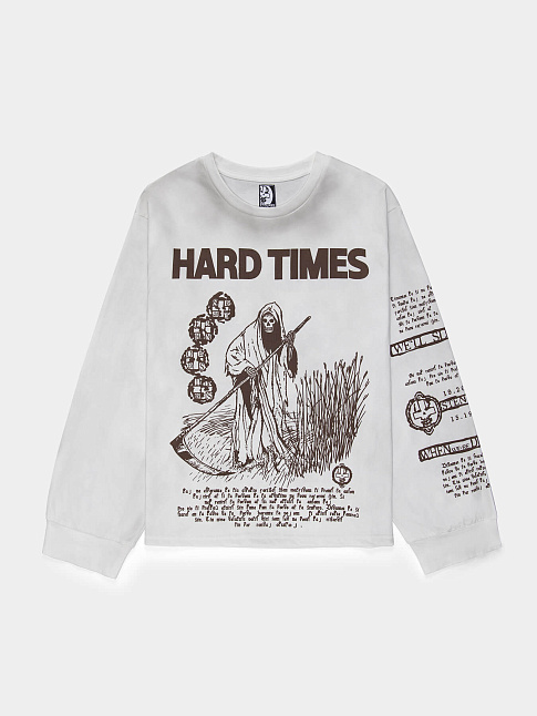 Лонгслив HARD TIMES 2 (размер L, цвет Белый)