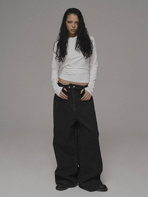 Джинсы RAVEN (размер XL, цвет Черный)