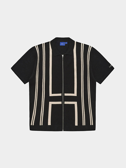 Свитер ALDO FULL ZIP POLO (размер XL, цвет Черный)