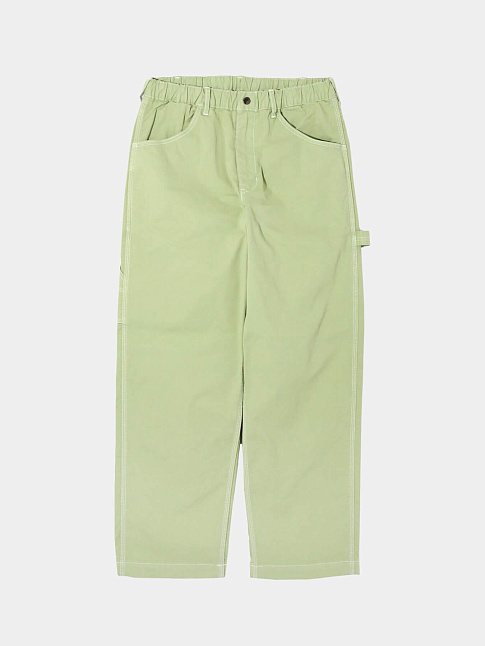 Брюки WASHED COLOR PAINTER (размер XL, цвет Зеленый)