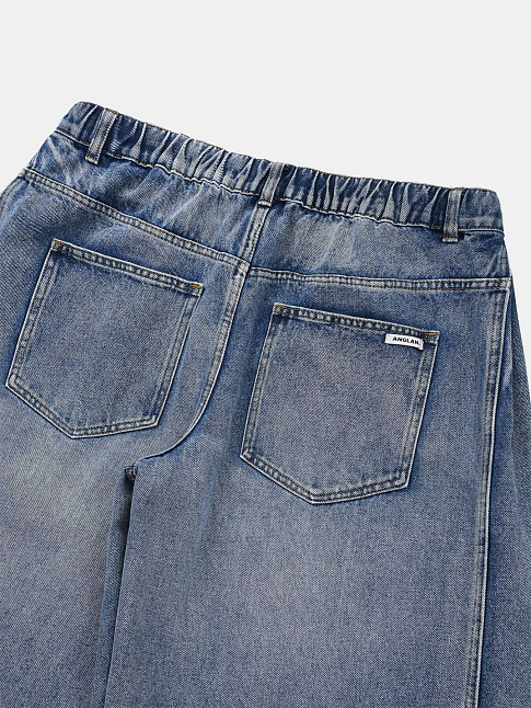 Джинсы SIDE PANEL BALLOON (размер L, цвет Голубой)