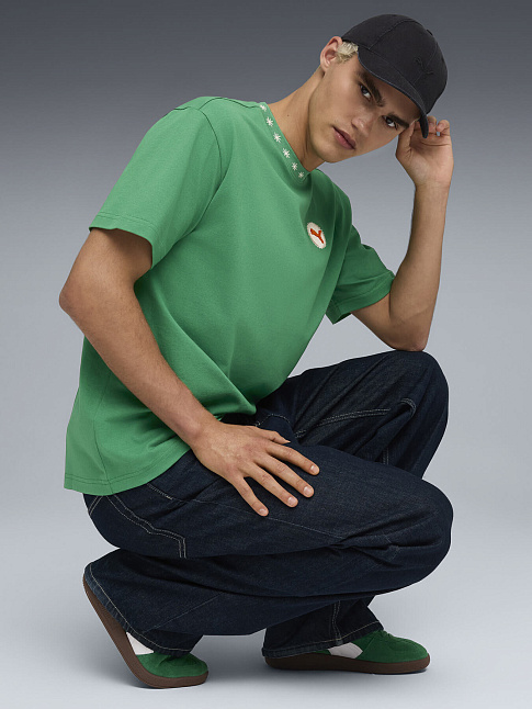 Кеды PALERMO (размер 43, цвет Зеленый-Белый)