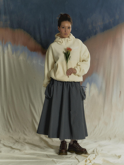 Юбка NIWA (размер S, цвет Темно-серый)