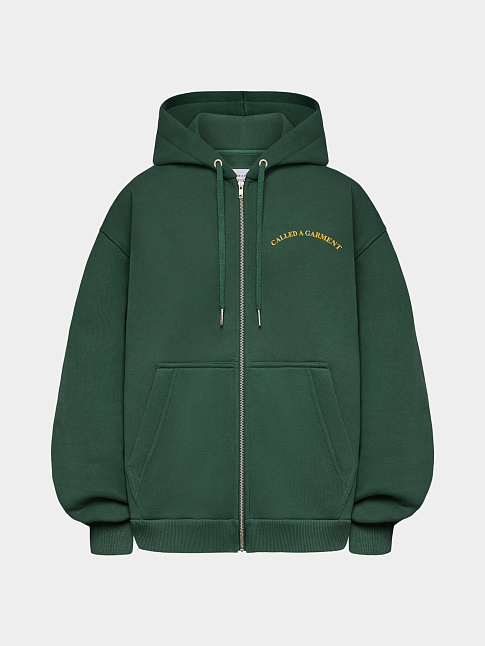 Худи TAMP HEAVY COTTON ZIP (размер L, цвет Темно-зеленый)