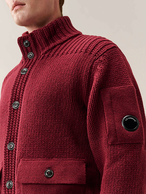 Свитер LAMBSWOOL LENS BUTTON (размер L, цвет 592)