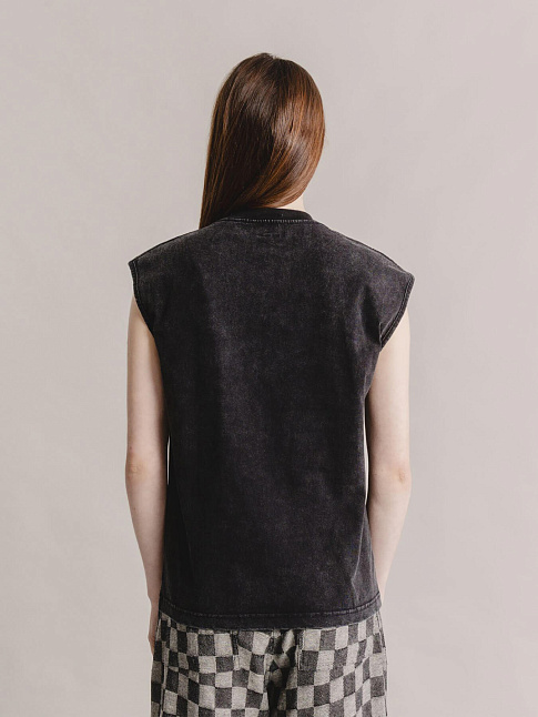 Майка GREEN MAN VEST (размер M, цвет Темно-серый)