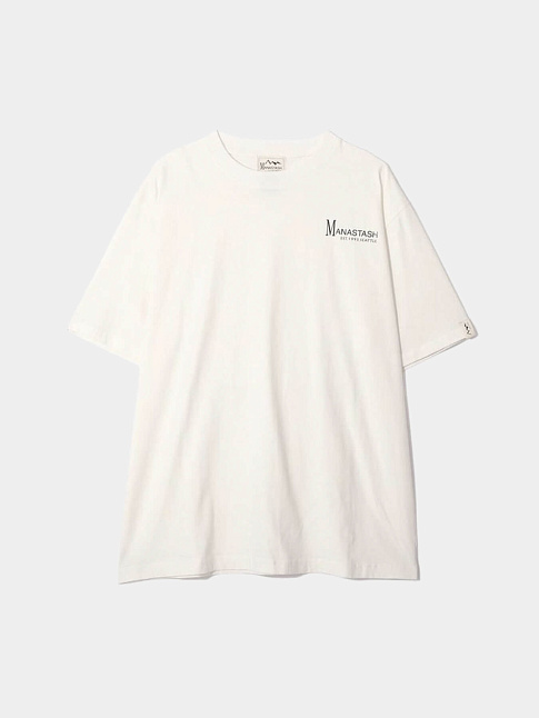 Футболка MANA EMB LOGO (размер XL, цвет Белый)