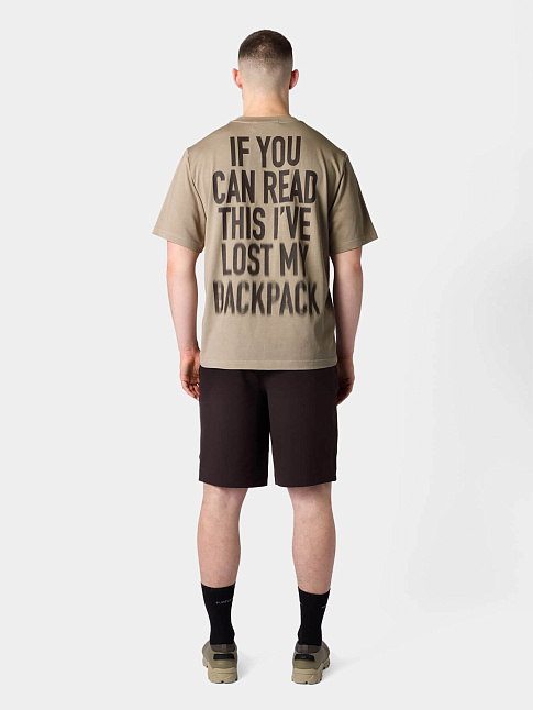 Футболка BOULDER LOST MY BACKPACK (размер XL, цвет Серый)