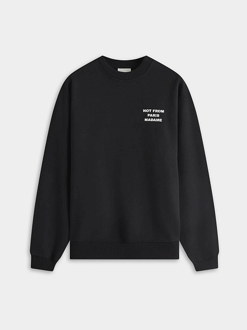 Свитшот SLOGAN (размер XXL, цвет Черный)