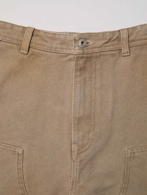 Шорты OVER DYED BERMUDA DOUBLE KNEE (размер M, цвет Бежевый)
