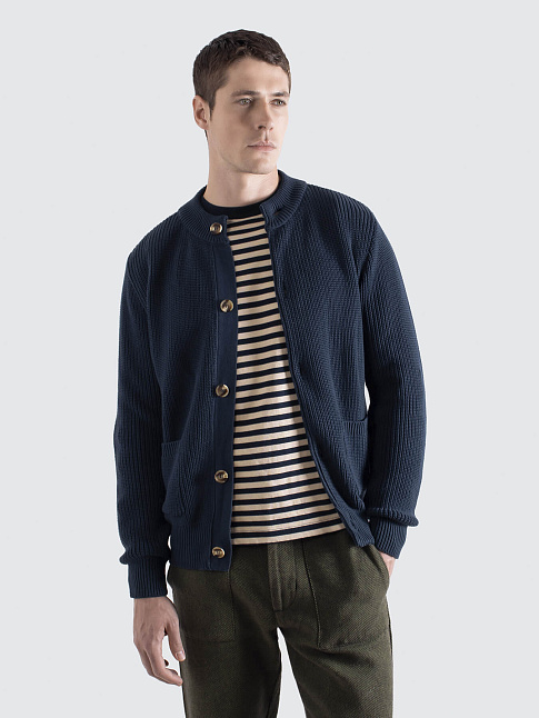 Кардиган ALBERS (размер XL, цвет Темно-синий)