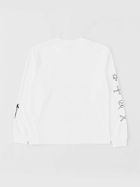 Лонгслив FIGHTIN' (размер XXL, цвет Белый)