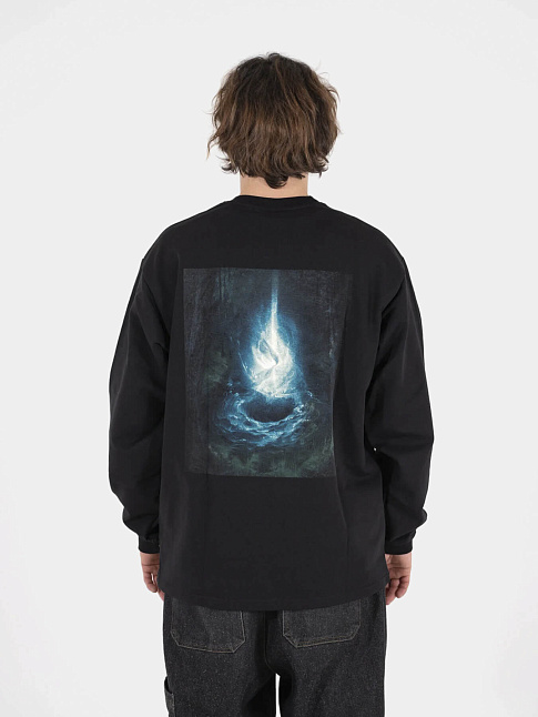 Лонгслив WHIRL (размер L, цвет Черный)