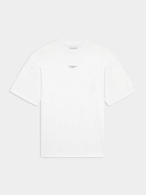 Футболка SLOGAN CLASSIQUE (размер S, цвет Белый)