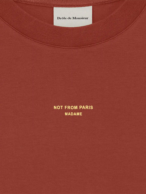 Футболка SLOGAN CLASSIQUE (размер XL, цвет Красный)