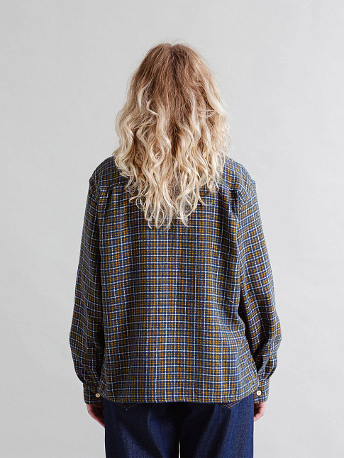 Рубашка DEFT (размер XL, цвет Синий)