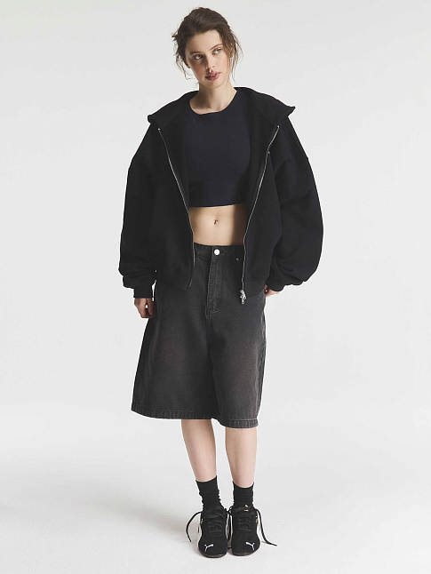 Худи ZIP JARDIN DE LAVANDE (размер XL, цвет Черный)