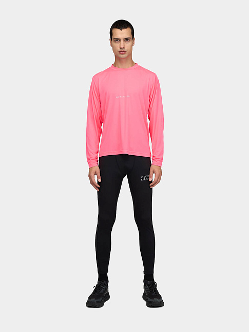 Лонгслив LINE LOGO (размер L, цвет Розовый)