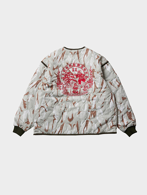 Лайнер REVERSIBLE SOUVENIR QUILTED (размер L, цвет Зеленый)