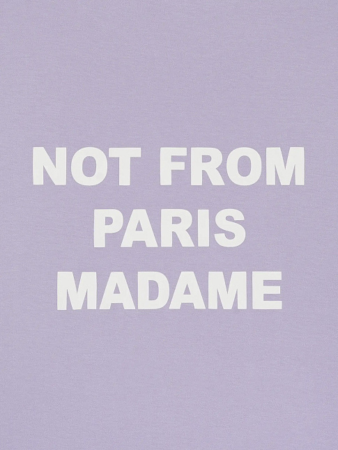 Футболка SLOGAN (размер M, цвет Сиреневый)