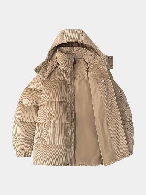 Пуховик VELVET (размер XL, цвет Светло-коричневый)