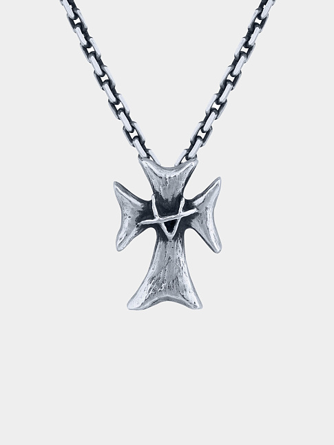 Подвеска ANCIENT CROSS (размер one size, цвет Серебряный)