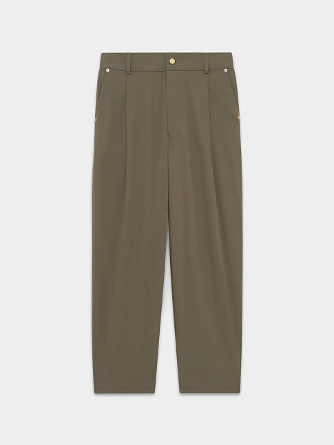 Брюки CROPPED TWILL (размер M, цвет Серый)