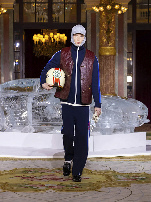 Свиттер на молнии DROLE (размер M, цвет Синий)