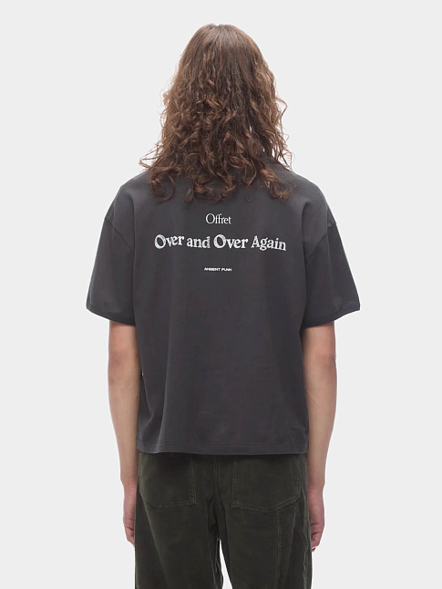 Футболка VOLCANIC ASH OVER AGAIN (размер M, цвет Темно-серый)
