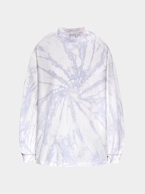 Лонгслив ESSENTIAL TIE-DYE (размер M, цвет Серый)