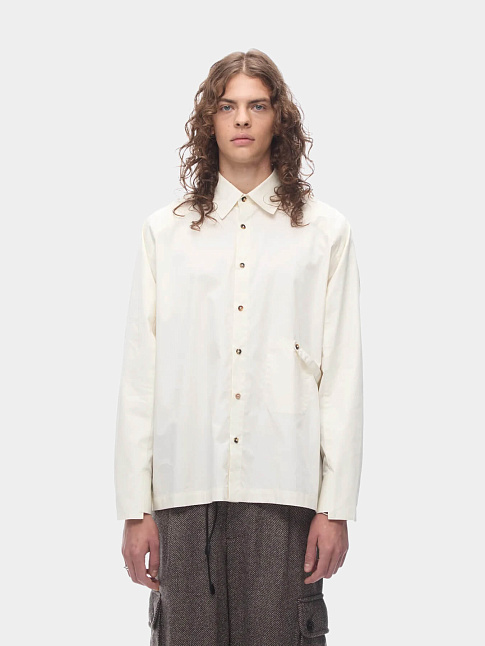 Рубашка RAGLAN OVERSHIRT (размер S, цвет Бежевый)