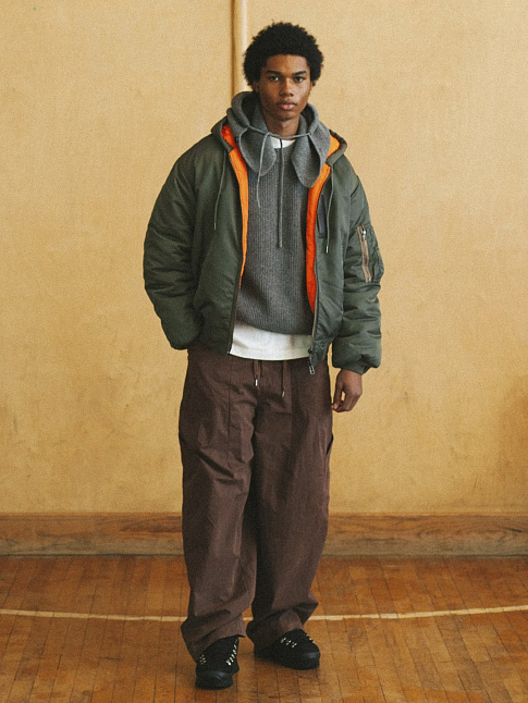 Куртка ACTIVE MA-1 HOODED (размер M, цвет Зеленый)