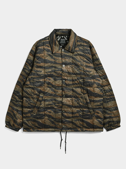 Куртка BASIC DOWN COACH (размер XXL, цвет Коричневый-Черный)