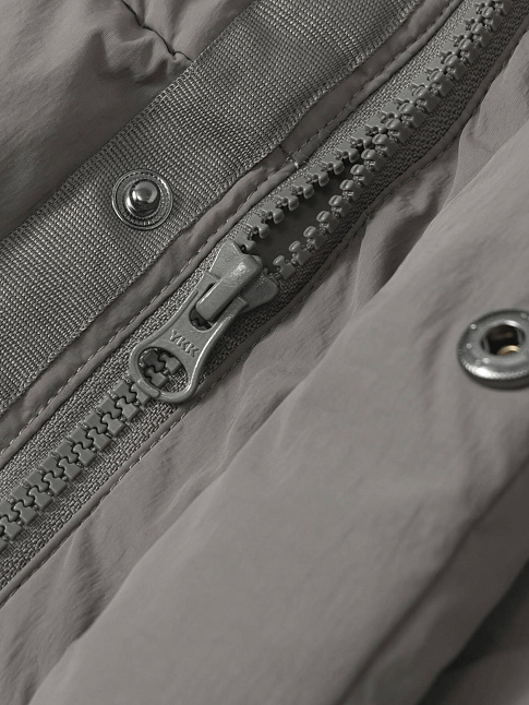 Пуховик HTF LOGO (размер S, цвет Серый)