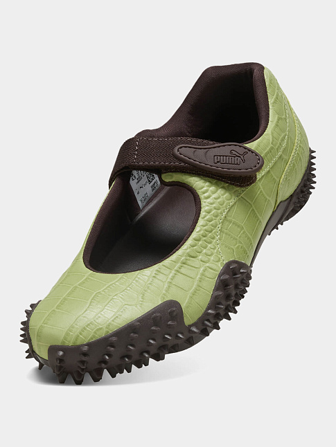 Балетки MOSTRO FEY CROC (размер 38 1/2, цвет Зеленый)