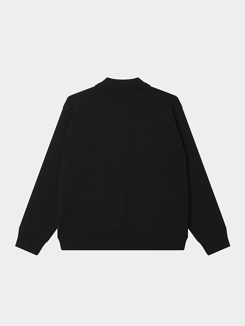 Свитер MATT ZIP UP (размер L, цвет Черный-Бежевый)