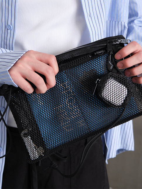 Сумка CROSSBODY MESH LINE (размер one size, цвет Черный)